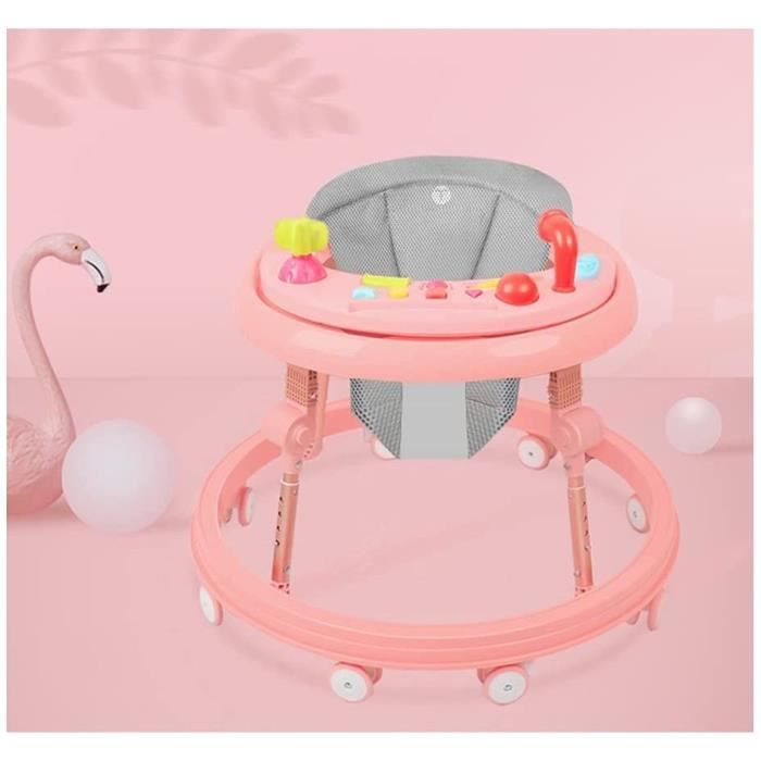 Trotteur Bebe Assis Debout Trotteur D Activite Reglable Pour Bebe Avec 8 Roues Universelles Trotteur Reglable Pour Bebe Avec 479 Cdiscount Puericulture Eveil Bebe