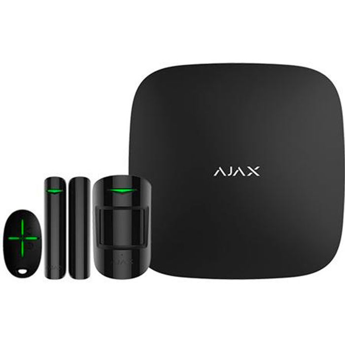 AJAX Pack alarme AJAX Hub StarterKit avec détecteur de mouvement présence et télécommande - vue 2