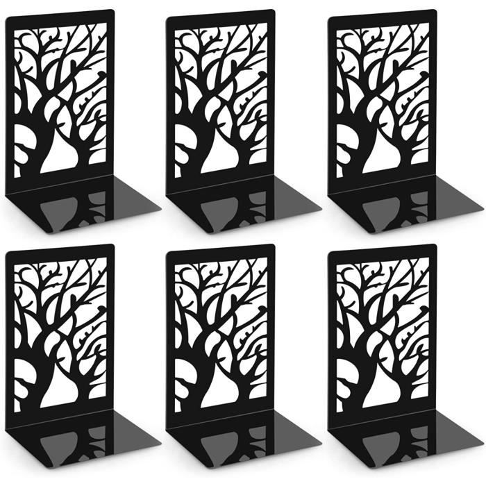 Serre Livre, 1 Paires Serre Livres En Bois, Bookends Robustes, Presse Livres, Cale Livre, Presse Livres Support, Pour Maison, Bureau, L'École, Bibliothèque (Tête Ronde