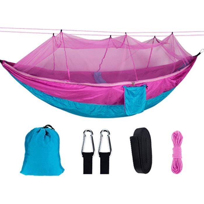 Filet Moustiquaire Pour Hamac – Protection 360° Contre Les Insectes, Léger Et Facile à Installer Pour Camping Et Randonnée (Gris)