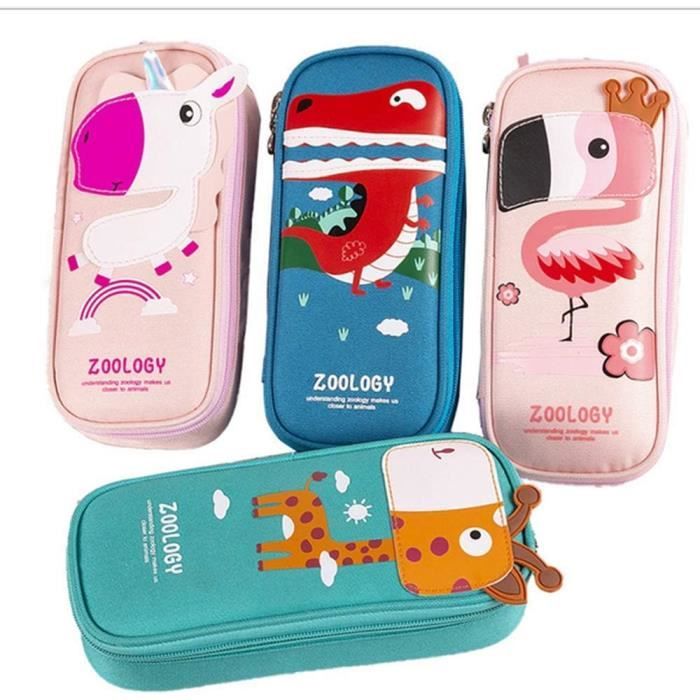 Acheter Nouveau Kawaii Nouveauté Simulation 5 Style Mignon Chiens Trousse à Crayons Doux En Peluche école Papeterie Stylo Sac Cadeau Pour Fille Garçon étudiants