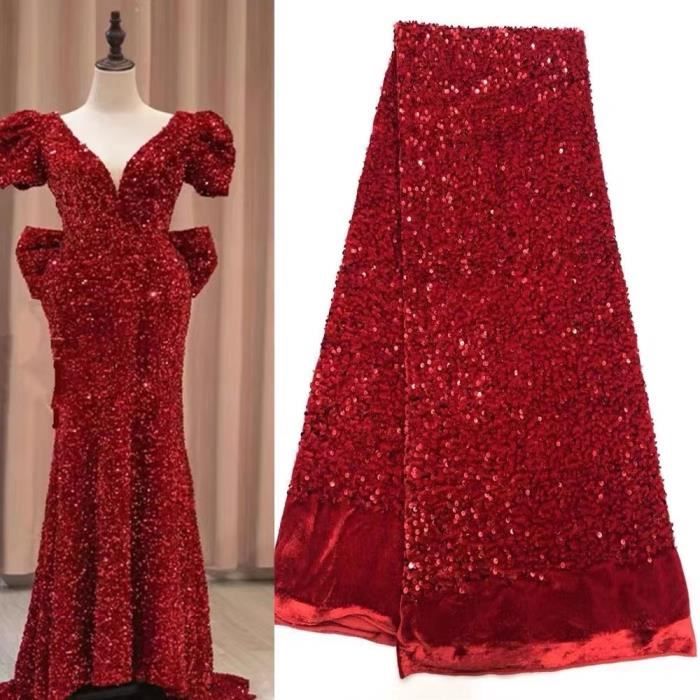 Tissu robe soiree 2025