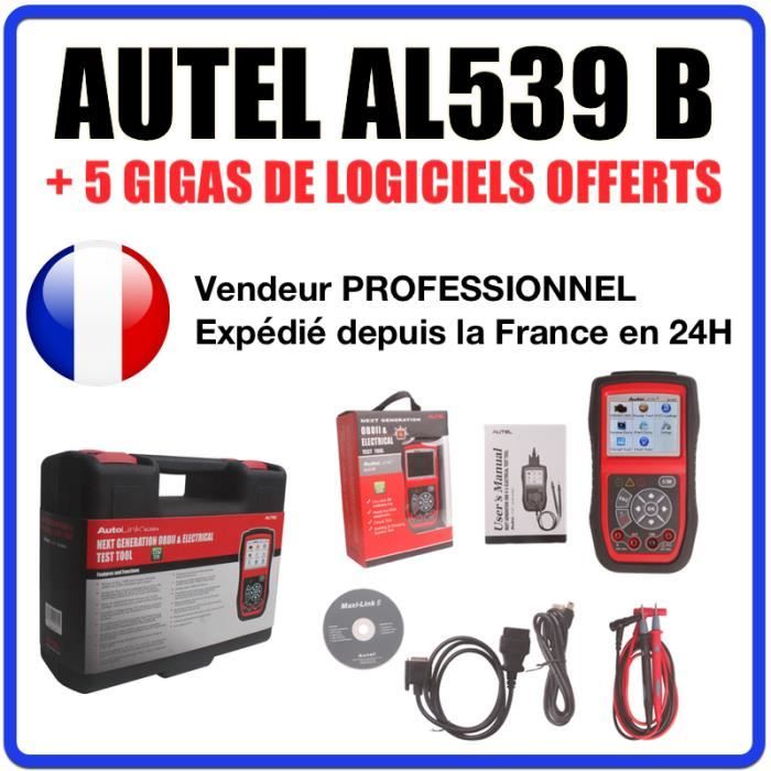 Multimarque AUTEL AutoLink AL619 VOITURE SCANNER VALISE DIAGNOSTIQUE OBD OBDII