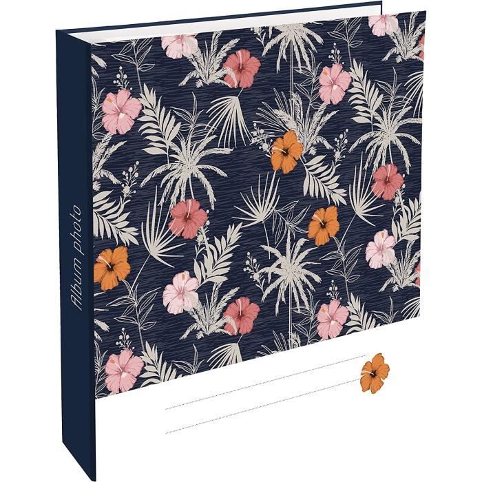 Album Photo Grand Format 500 Photos 10x15 - Couverture Souple - 34x33cm - Collection Famille