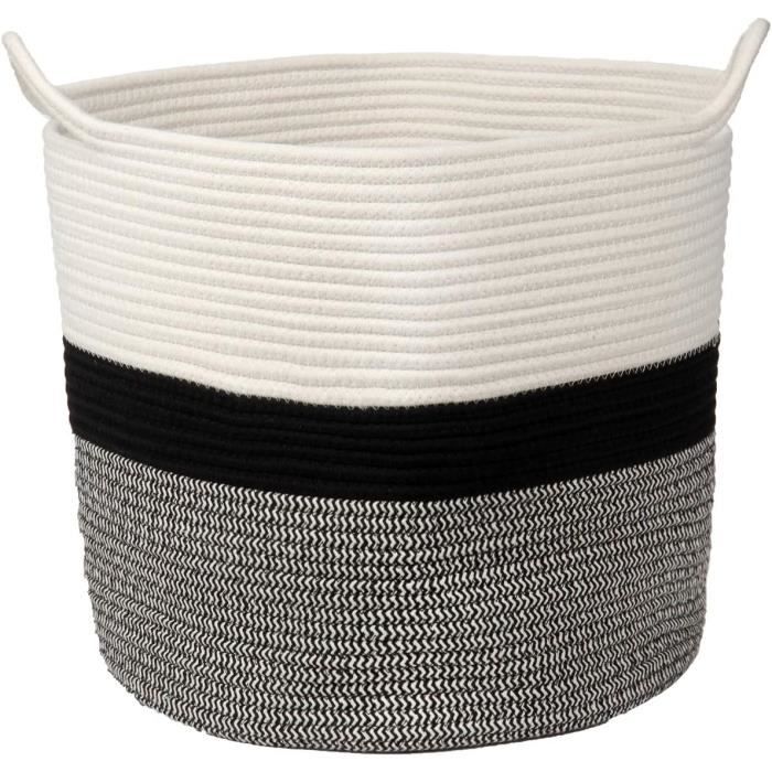 CharmBurst Panier Cadeau Vide Petit, Panier Tressé En Corde