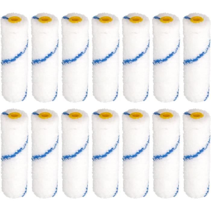 Sourcing Map Kit De 3 Rouleaux De Peinture, 2 Housses De Rouleau De