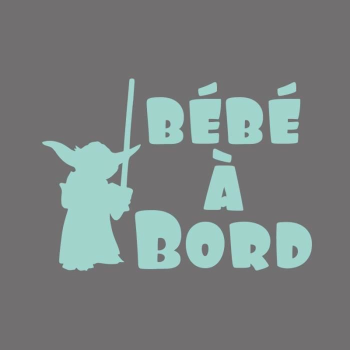 Bebe A Bord Electrostatique Cdiscount