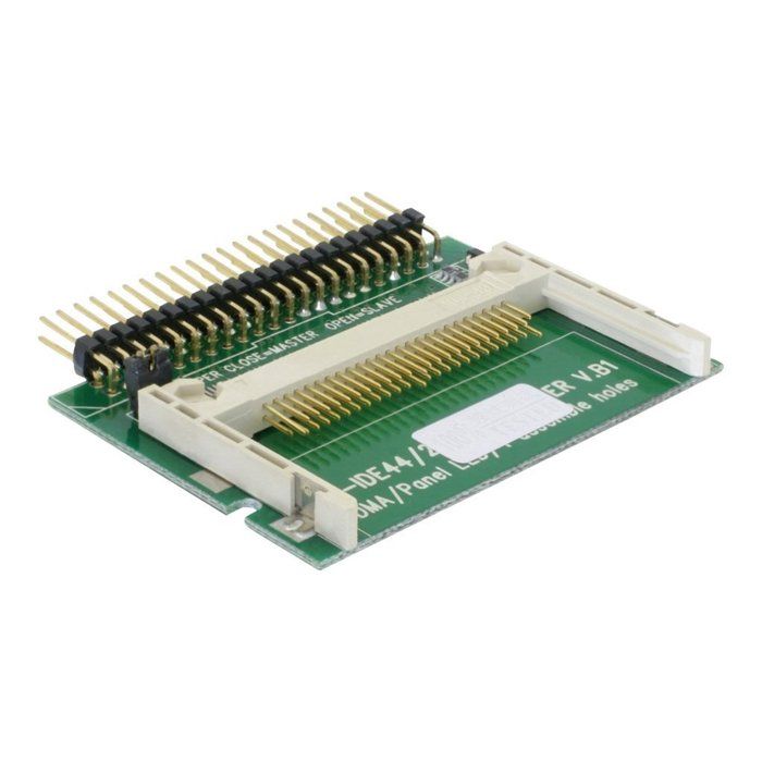Lecteur de carte Compact Flash - DeLOCK - IDE - Noir - CF I CF II Microdrive - 52 mm