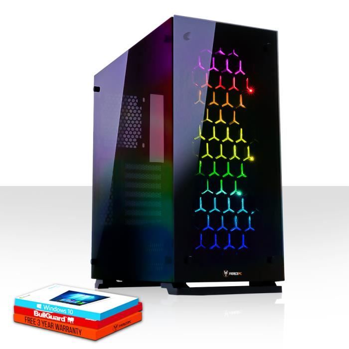 Vente Ordinateur de bureau Fierce APACHE PC Gamer de Bureau - Intel Core i5 7500 4x3.8GHz CPU, 8Go RAM, GTX 1050 2Go, 1To HDD - 458974 pas cher Vente Ordinateur de bureau Fierce APACHE PC Gamer de Bureau - Intel Core i5 7500 4x3.8GHz CPU, 8Go RAM, GTX 1050 2Go, 1To HDD - 458974 pas cher