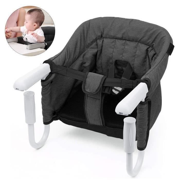 Siege De Table Pour Bebe Enfant Pliant Rehausseur De Table Lunch Chaise Haute Avec Ceinture De Securite Stable Facile A Plier Voya Cdiscount Puericulture Eveil Bebe