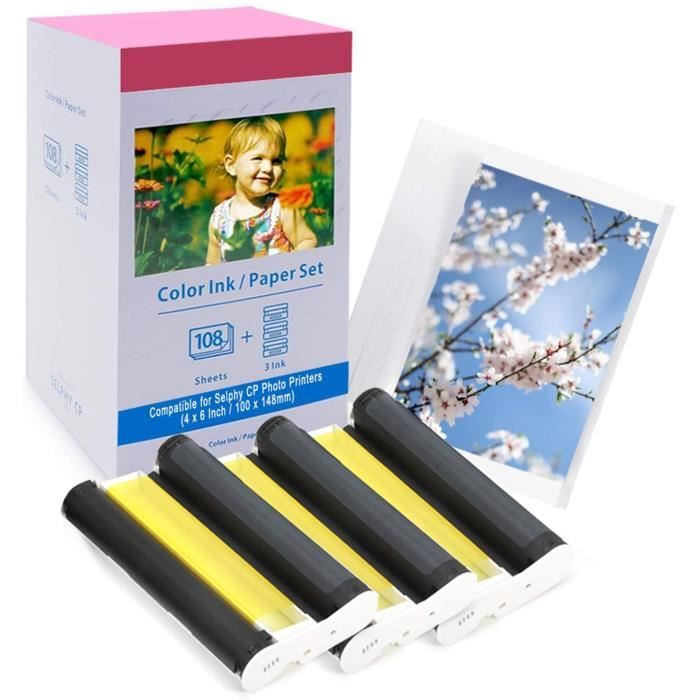 キャノン SELPHY CP1300 プリンター(白) インク&L判用紙セット