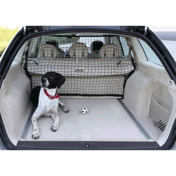 Safe Buy Housse de siège de voiture pour chien avec fenêtre visuelle en filet rembourré 4 couches hamac étanche sac de ceinture de sécurité anti-rayures antidérapant 