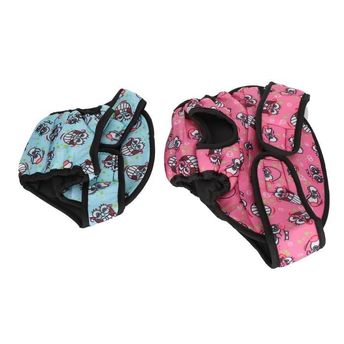 Comparer les prix de Culotte pour chien Zerodis - Doux et respirant - Réglable - Protection pendant la période menstruelle