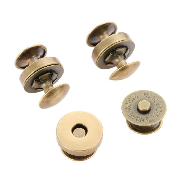 Fermeture magnétique / boutons magnétiques pour sacs à main, 14 mm
