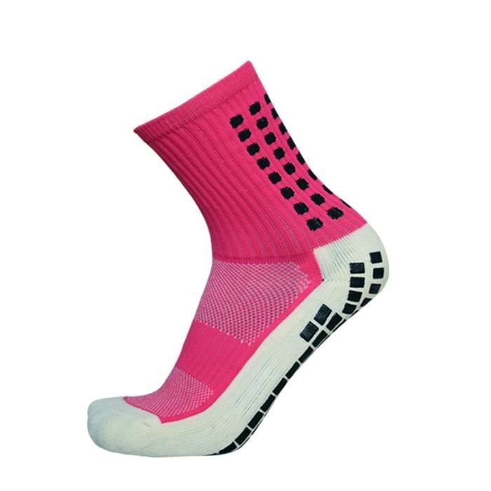 Chaussette de sales foot rose