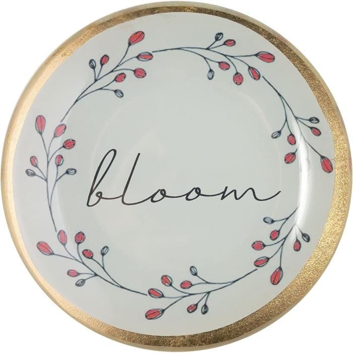 5 assiettes décoratives murales