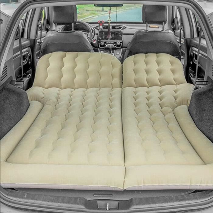 Matelas Gonflable Pour Voiture SUV - 170x120 Cm, 6 Chambres, Pompe Incluse | Pour Camping, Sieste Voyage, Coffre