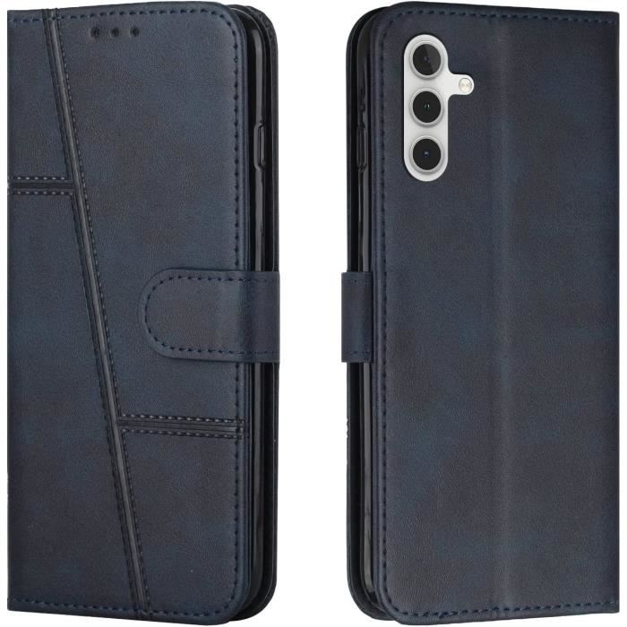 Housse Portefeuille FOSSiBOT F101 Pro - Cuir TPU Avec Fermeture Magnétique - 2 Fentes Cartes - Support Intégré