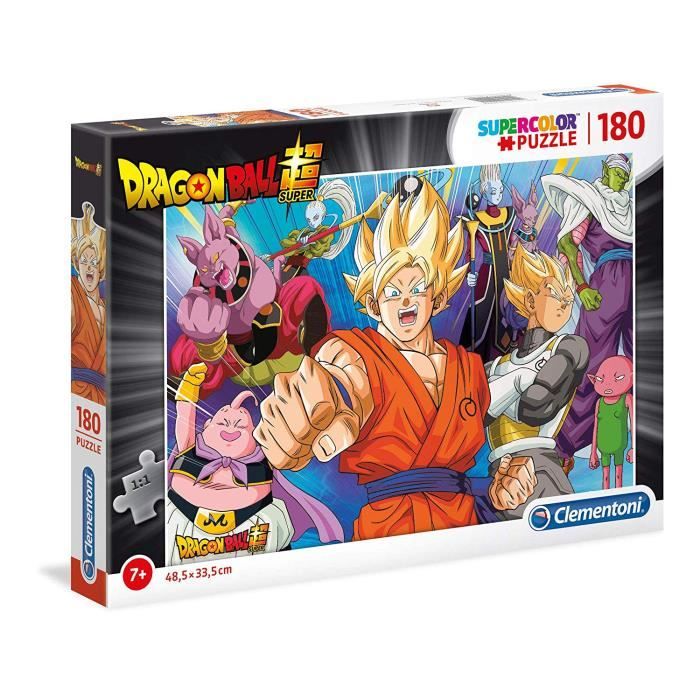 Puzzle - CLEMENTONI - Dragon Ball - 180 pièces - Enfant - 7 ans et plus