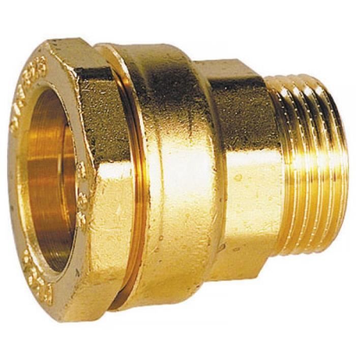 25 mm OD Laiton Radiateur Tuyau Connecteur Menuisier 60 mm Long