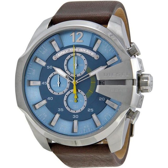 Montre diesel on sale cadran bleu