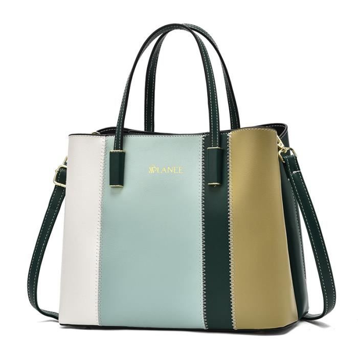 Sac Main Femme Bandouli re Sac Sac port s Main en PU Cuir pour