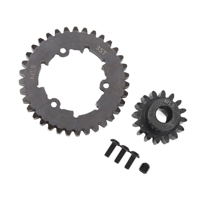 Pignon Engrenage 0.6M En Alliage Aluminium Pour RC Crawler 1/8 1/10 - Compatible SCX10 TRX4 | 29T Alésage 3.175mm - 8