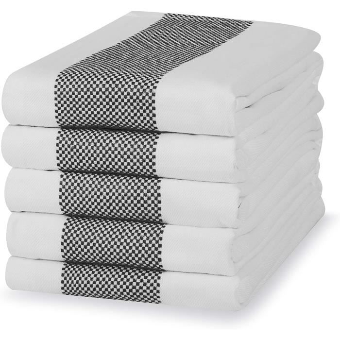 WINKLER - Torchon à Carreaux - 50 X 70 Cm - Rouge - Classic