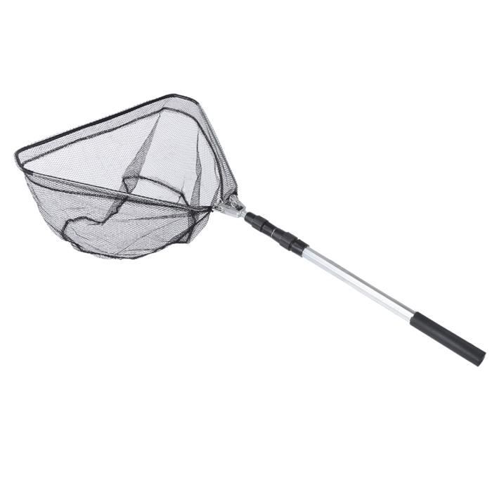 Filet de pêche pliant Zerone - Alliage d'aluminium - Maille hexagonale