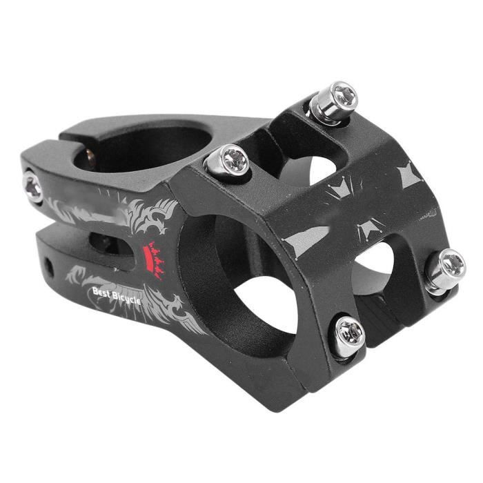 Potence Guidon VTT 31.8mm - Angle 0° - Alliage Aluminium 6061 - Pour Contrôle Précision - Plusieurs Couleurs