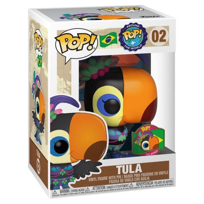 Figurine Pop [Exclusive] Around the World : Tula with Pin [02 ...