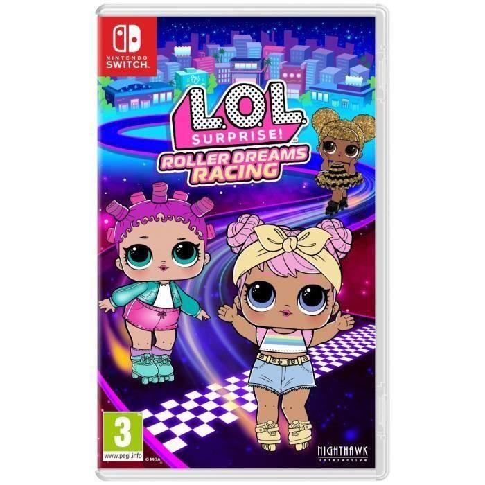 SHOT CASE L.O.L. Surprise Roller Dreams Racing Jeu Nintendo