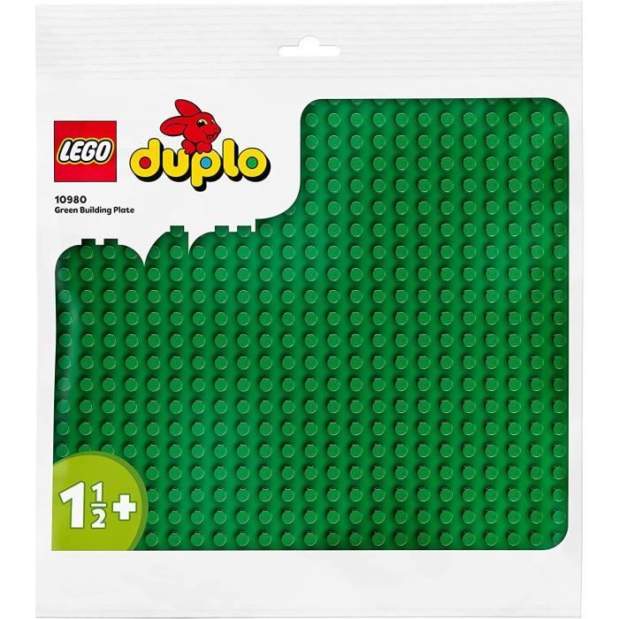 LEGO 10980 Duplo La Plaque De Construction Verte, Socle de Base pour Assemblage et Exposition, Jouet de Construction pour Enf