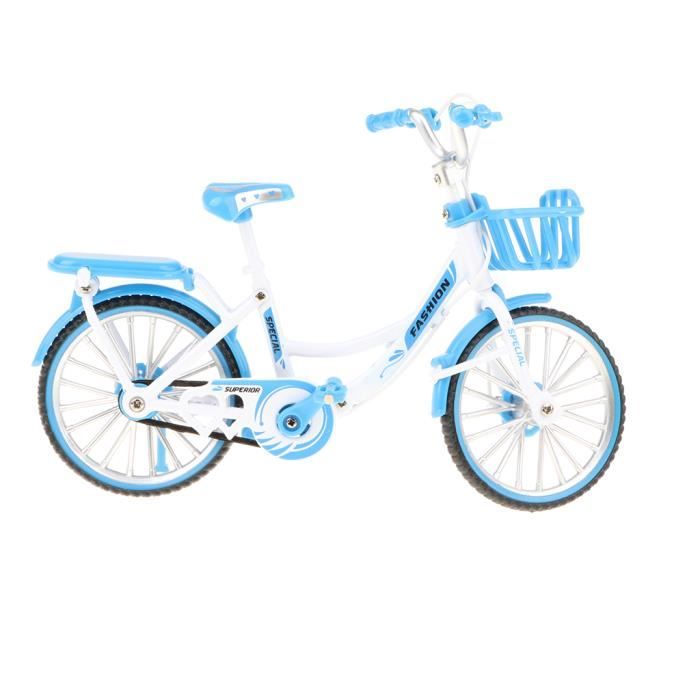 1:10 échelle en alliage moulé sous pression vélo classique modèle réplique  mini vélo jouet bleu - Cdiscount Jeux - Jouets