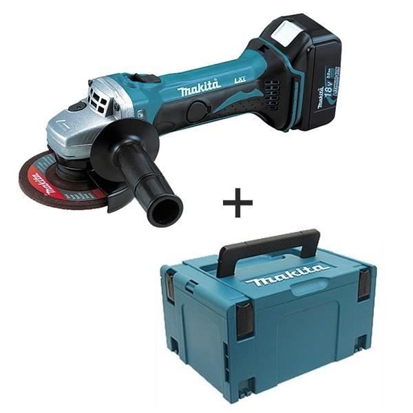 Meuleuse Makita Li Ion 18v 3 Ah O115 Mm Bga45 Achat Vente