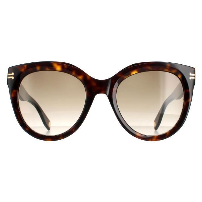 lunette de soleil noire brillante bande chromé zombie eyes rock roll biker