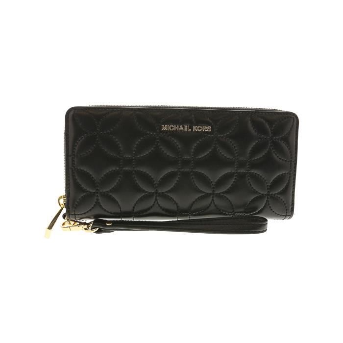 Accroche-Sac MICHAEL KORS Matelassée femme en cuir de Wristlet ... Accroche-Sac MICHAEL KORS Matelassée femme en cuir de Wristlet ...