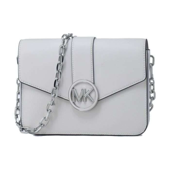 Sac main Femme Michael Kors 35T2SNML2L OPTIC WHITE Blanc 23 x 5