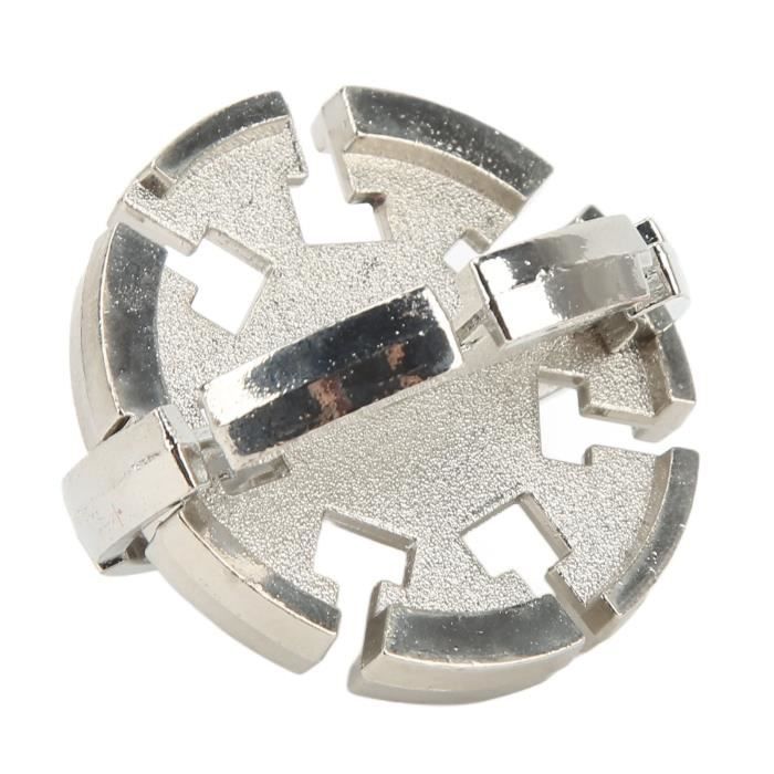 Minifinker Puzzle de déverrouillage en métal Jeu de Puzzle en alliage pour adultes, Portable