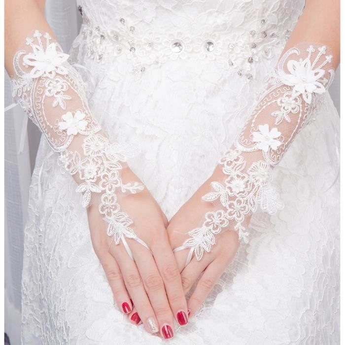 Ofeli Appliques De Mariage Accessoires Femmes Dentelle Perlee Pas
