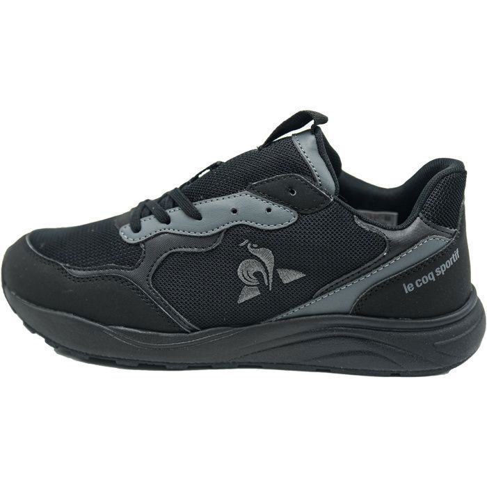 Baskets Le Coq Sportif R110 - Noir - Homme - Textile - Lacets