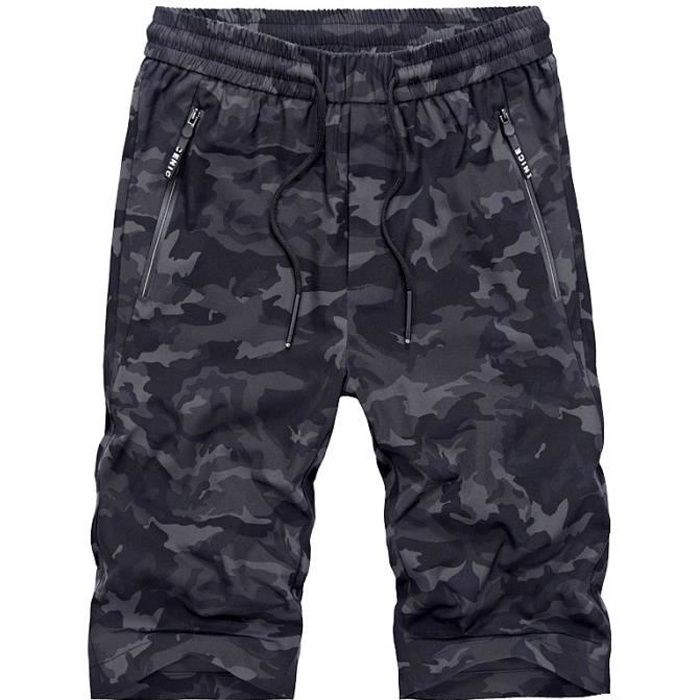 Pantacourt homme grande taille élastiquée clearance