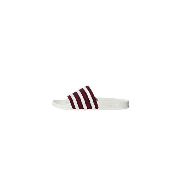 Sandale Adidas Originals Adilette Blanc Prix Pas Cher Cdiscount