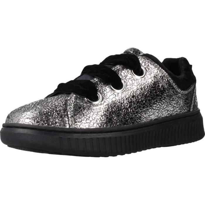 Geox Basket Geox - 90728 - Fille - Lacets - Gris