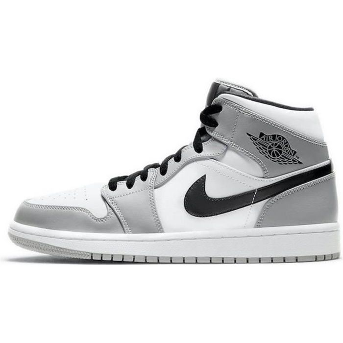 Basket NIKE AIR JORDAN 1 MID 'SMOKE GREY' Gris Fume Gris - Cdiscount  Chaussures