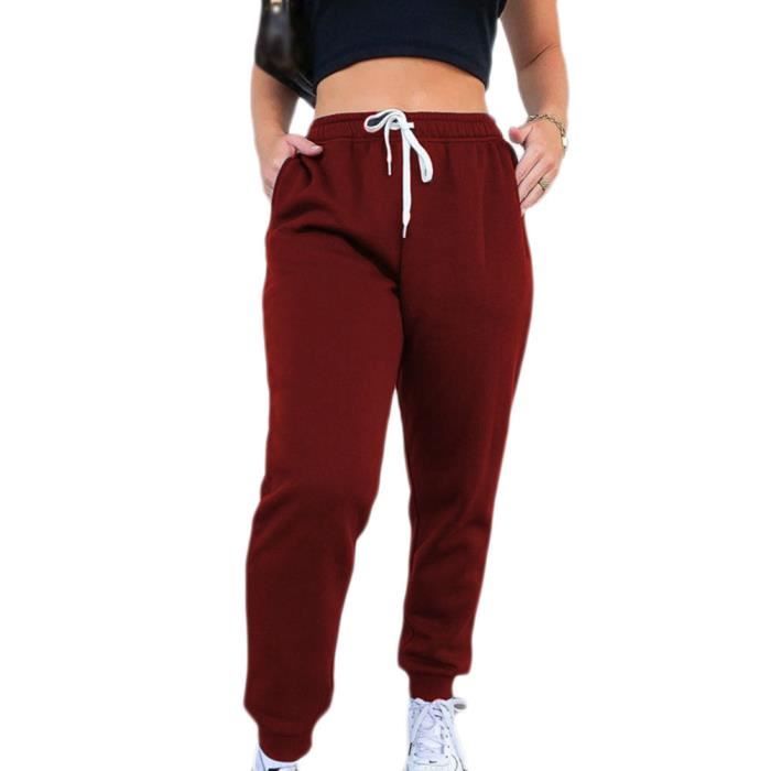 Pantalon De Jogging Homme Décontracté - Tissu Coton/lin Respirant, Taille élastique Avec Cordon, Coupe Ample Et Confortable - 4