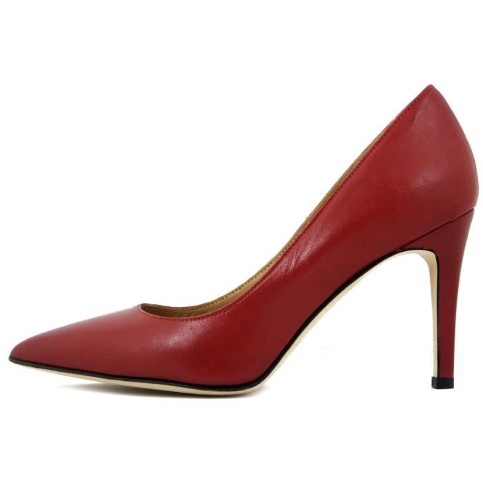 Escarpin rouge confortable shop
