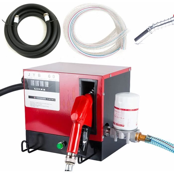 Pompe De Transfert Gasoil 12V 60L/min - Graissage, lubrification