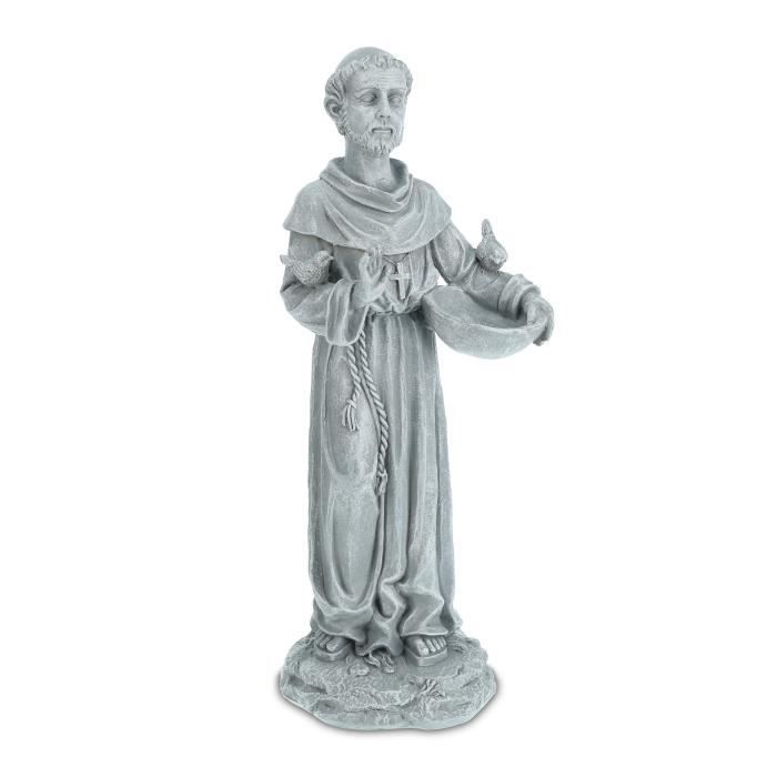 Statue de jardin Saint avec abreuvoir - 10036055-0