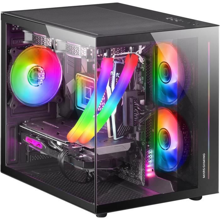 Alimentation PC Mars Gaming MPB850M 850W 80 Plus Bronze entièrement
